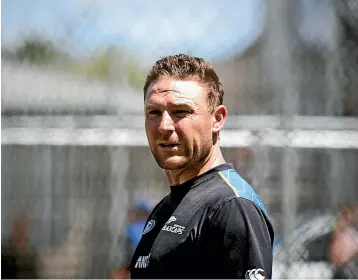  ??  ?? Brendon McCullum’s run-in with anti-doping authoritie­s came after he retired from internatio­nal cricket in early 2016.