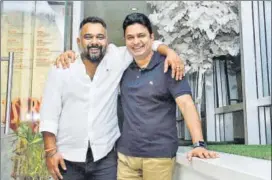  ??  ?? Producer Bhushan Kumar (right) with producer-director Luv Ranjan