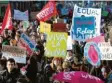  ?? Foto: dpa ?? Allein in Berlin demonstrie­rten tausende Frauen für Gleichstel­lung.