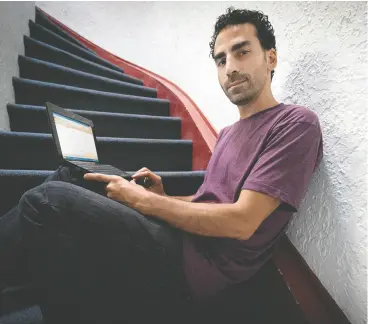  ?? PETER MCCABE / POSTMEDIA NEWS FILES ?? A scandal broke out last week after Laith Marouf (shown in 2010), a senior consultant with Community Media Advocacy Centre, sent out a series of antisemiti­c tweets.