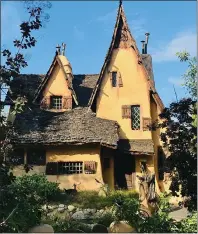  ?? COURTESY OF JEANNE JAKLE ?? The Witch’s House in Beverly Hills was built in 1921 as a set for silent movie.