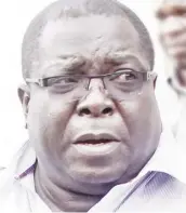  ??  ?? Mr. Chishimba Kambwili