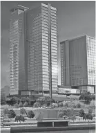  ?? CARLISLE CORP. ?? Rendering for the One Beale Skyscraper.