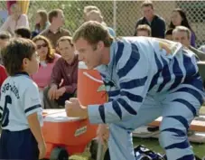  ??  ?? In the film Kicking and Screaming, Will Ferrell coaches a kids’ soccer team. But sometimes it’s the kids who give the lessons to the parents.