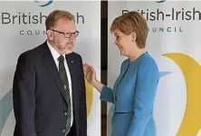  ?? ?? David Mundell criticised Nicola Sturgeon before MPs.