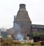  ?? ?? PROBLEMS: The former Price & Kensington Pottery Works, Longport.