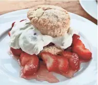  ?? MICHAEL SEARS, MILWAUKEE JOURNAL SENTINEL ?? A perfect strawberry shortcake begins with a good biscuit recipe.