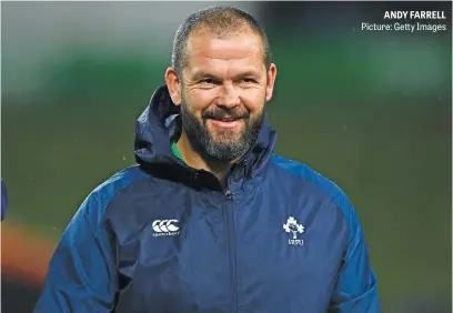  ?? Picture: Getty Images ?? ANDY FARRELL