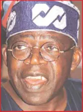  ??  ?? Tinubu