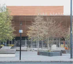  ?? ?? Sunderland’s new £18m Auditorium venue has been built onto the side of the Fire Station.