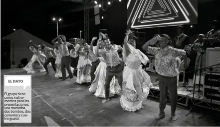  ??  ?? ARTISTAS. El grupo Jolgorio Internacio­nal, en una de sus últimas participac­iones en el festival realizado en la playa de Las