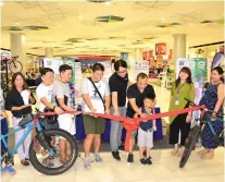  ?? SUNSTAR FOTO / ALAN TANGCAWAN ?? OFFICIALLY OPENED. A bigger and better Mountain Bike Duathlon.