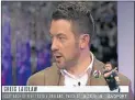  ??  ?? GREIG LAIDLAW: How he was captioned by ITV.