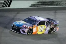  ?? WILFREDO LEE — THE ASSOCIATED PRESS ?? Kyle Busch drives during a NASCAR Cup Series auto race Sunday, June 14, 2020, in Homestead, Fla.