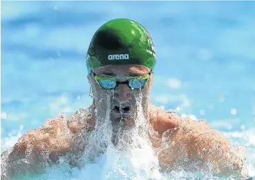  ?? Picture: Getty Images ?? Cameron van der Burgh finished his career in fine style.