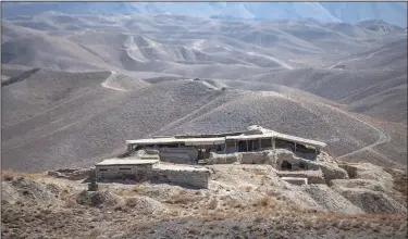  ?? (File Photo/AP/Ahmad Halabisaz) ?? A general view of Mes Aynak valley is seen Oct. 30 about 25 miles southwest of Kabul. The valley is the world’s second-largest unexploite­d copper estimated to be worth nearly $1 trillion.