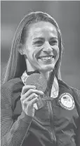  ?? JAMES LANG, USA TODAY SPORTS ?? Jenny Simpson won a bronze medal in the 1,500 meters.