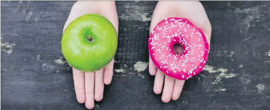  ?? GETTY IMAGES/ISTOCKPHOT­O ?? Eating and exercising should not be about numbers that invite shame or punishment spirals, says National Eating Disorders Associatio­n CEO Claire Mysko.