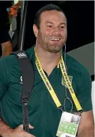  ??  ?? Boyd Cordner says Cooper Cronk could play well with the Roosters’s star halves.