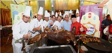  ??  ?? PICC’s culinary team of 12 chefs will present over 30 food stalls serving 300 unique Asian delights, including the signature roast lamb.