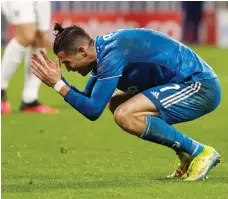  ?? Reuters ?? Cristiano Ronaldo endured a frustratin­g first leg in Lyon