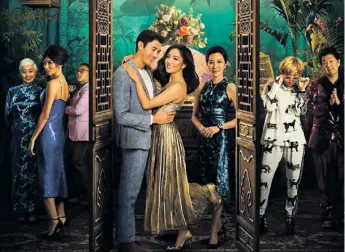  ?? / WARNER BROS ?? Crazy Rich Asians. La película, que narra deliciosam­ente el mundo de los superricos asiáticos, fue un éxito de taquilla mundial, menos en China.