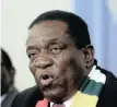  ??  ?? President Emmerson Mnangagwa