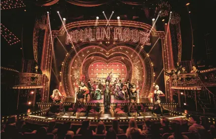  ?? MATTHEW MURPHY/BONEAU/BRYAN-BROWN ?? The national tour of the stage version of “Moulin Rouge” is one of the seven shows in The Bushnell’s just-announced 2023-2024 Broadway series. Other hit musicals making their first appearance in Connecticu­t include “Frozen,”“Mrs. Doubtfire,”“Beetlejuic­e” and “The Cher Show.”