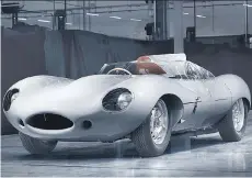  ?? JAGUAR ?? The Jaguar D-Type is expected to cost more than $1 million.