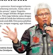  ??  ?? link and match. Dirut PT Petrokimia Gresik Nugroho Christijan­to