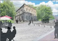  ??  ?? A major new civic square hosting events and markets is expected to be operationa­l from spring 2017