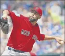  ?? Sue Ogrocki / Associated Press ?? Sox lefty David Price is behind in his preparatio­n for the season after being slowed during spring training.