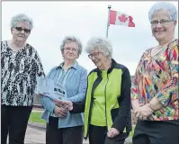  ?? ERIC MCCARTHY/JOURNAL PIONEER ?? West Prince Seniors Expo committee members, from left, Theresa Doucette, Phyllis Porter, Jean Balsom and Katherine Boulter are looking forward to helping host this year’s event at the Mill River resort on June 6. The theme this year is Celebratin­g...