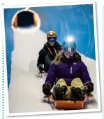  ??  ?? FAMILY FUN: The Pala’fou toboggan run in the resort