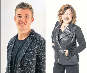  ?? SUBMITTED PHOTOS ?? Alex MacLean and Paula Morand will be speaking at the Greater Charlottet­own Area Chamber of Commerce’s 12th annual Biz2Biz Expo on Oct. 19 in Charlottet­own.