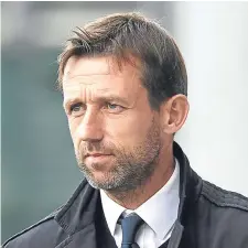  ??  ?? Dundee manager Neil McCann.