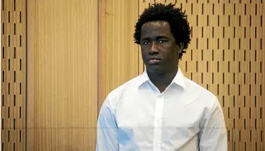  ?? PHOTO: STUFF ?? Sainey Marong, 33, was found guilty of murdering Christchur­ch woman Renee Duckmanton in May 2016.