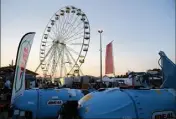  ??  ?? La grande roue sera de nouveau installée pour la e Foire l’année prochaine.