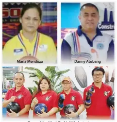  ??  ?? Maria Mendoza Danny Atubang Team of the Week Toshi. (AN photos)