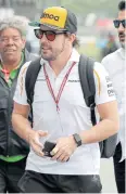  ?? EPA ?? McLaren driver Fernando Alonso.