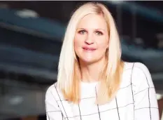  ??  ?? Youth, Sport, Arts and Recreation Minister Kirsty Coventry