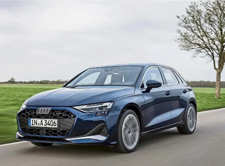  ?? ?? BENCHMARK: Audi’s A3 has been the epitome of the high-class hatchback for nearly 30 years – the car’s latest tweaks thoughtful­ly enhance its presence and drivabilit­y.