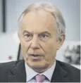  ??  ?? 0 Tony Blair said that he has always been against torture