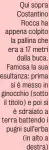  ?? ?? Qui sopra Costantino Rocca ha appena colpito la pallina che era a 17 metri dalla buca. Famosa la sua esultanza: prima si è messo in ginocchio (sotto il titolo) e poi si è sdraiato a terra battendo i pugni sull’erba (in alto a destra)