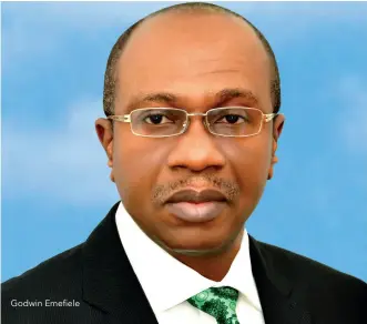  ??  ?? godwin emefiele