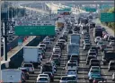  ?? ANDA CHU —STAFF ARCHIVES ?? Traffic moves along southbound Interstate 880past Dixon Landing Road in Milpitas toward the Highway 237interch­ange in 2016.