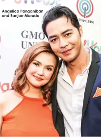  ??  ?? Angelica Panganiban and Zanjoe Marudo