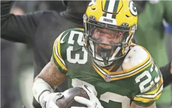  ?? WM. GLASHEEN / USA TODAY NETWORK-WIS. ?? Jaire Alexander will likely play slot at times next season, or move around to cover the other team’s top receiver.