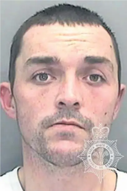  ??  ?? Shane Price was jailed after driving 120mph along the A470 in a chase with police