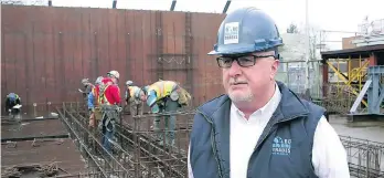  ?? B.C. LNG ALLIANCE/YOUTUBE ?? Tom Sigurdson, executive director of the B.C. Building Trades Council, says “The reason we’ve negotiated these (contributi­ons) is because these are collective costs.”